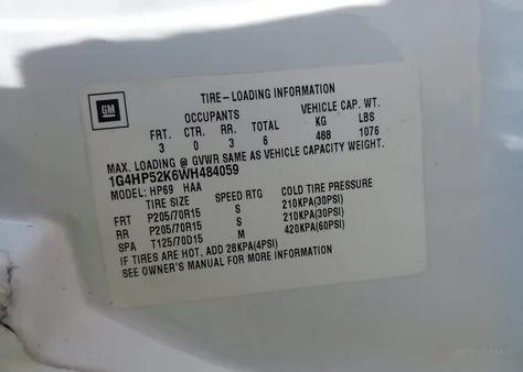 1G4HP52K6WH484059